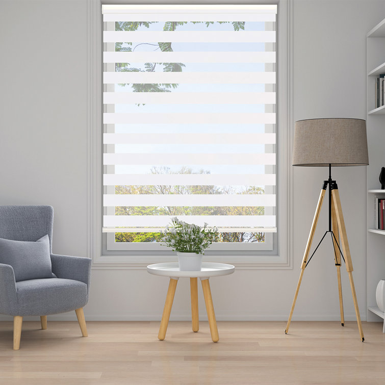 Symple Stuff SemiSheer White Roller Shade Wayfair